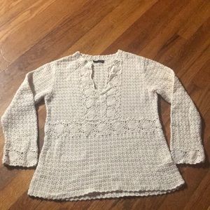 J.Crew Crochet top